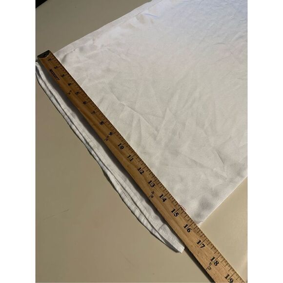 Altard State Womens White Extra Wide Leg Jumpsuit Waist Tie Half Lining Sz Small - Picture 15 of 15